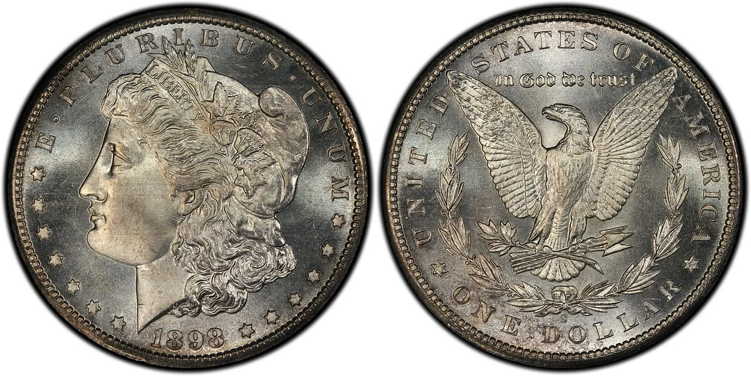 1898-S Morgan Silver Dollar $1