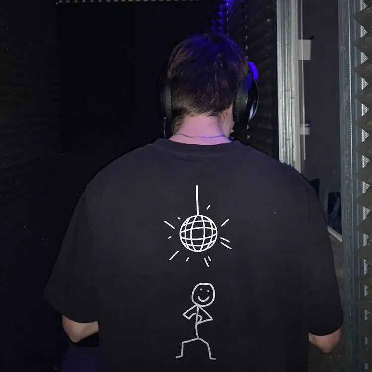 Dancing Under The Disco Ball Printed T-shirt