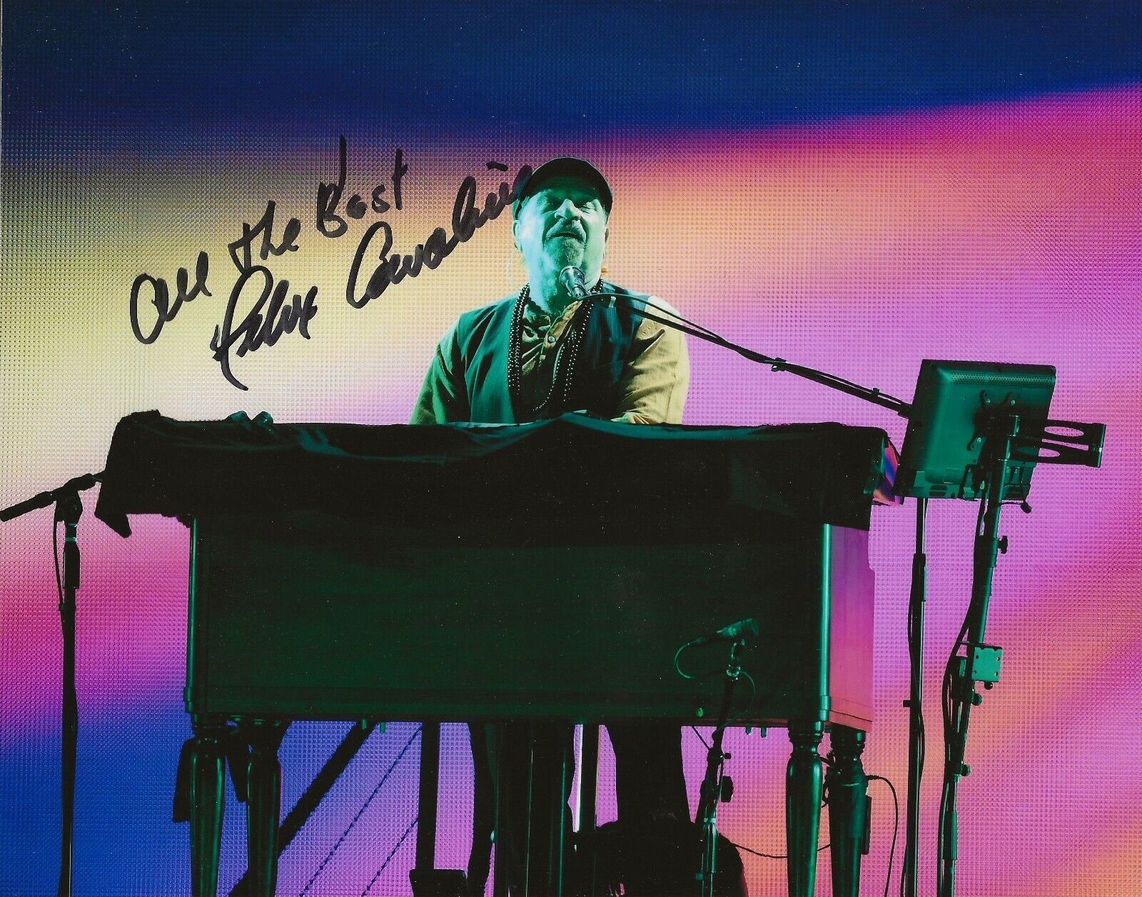 Felix Cavaliere of The Rascals REAL hand SIGNED Photo Poster painting #2 COA Autographed