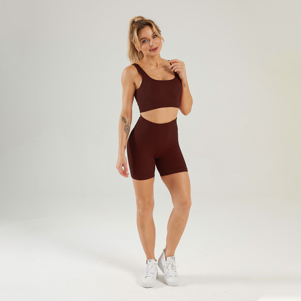 Hergymclothing workout leggings and bra set