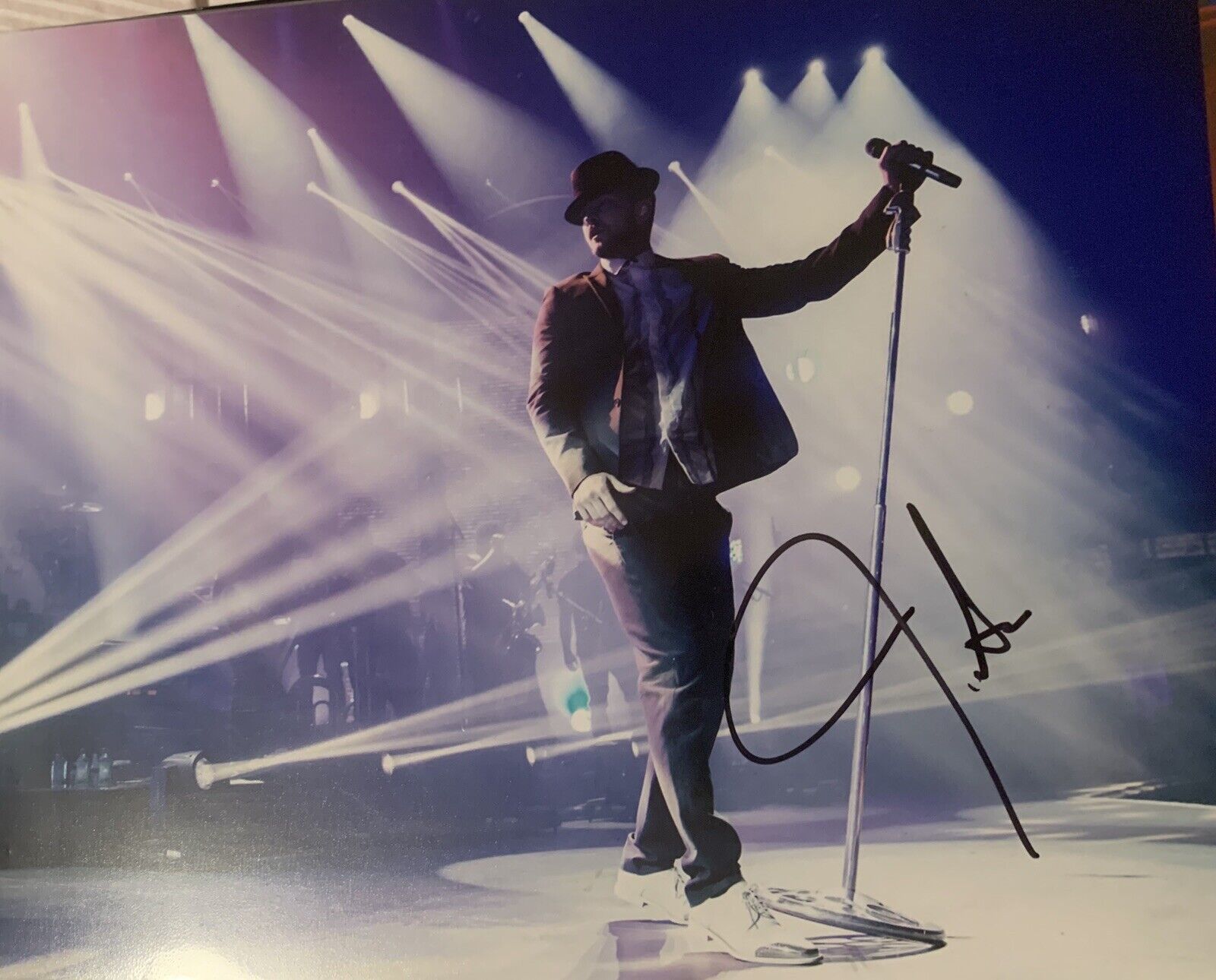 justin timberlake Signed Auto 8x10 Pic Photo Poster painting