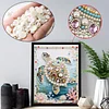 Meeresschildkr&ouml;ten B Spezialgeformte 5D DIY Teilbohrdiamanten Dots Edelsteinkunst-Kits f&uuml;r Erwachsene Anf&auml;nger Wohnkultur Diamanten Gem&auml;lde Edelsteink