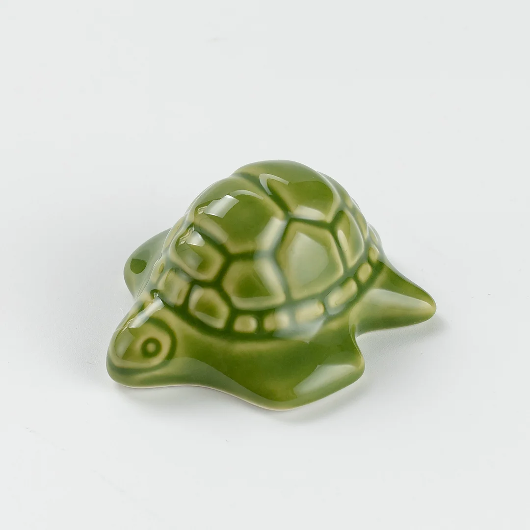 2 Cartoon Sea Turtle Porcelain Toilet Bolt Covers