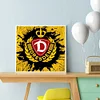 Fußball Dynamo Dresden - Rundbohrer Diamond Painting - 40*40CM
