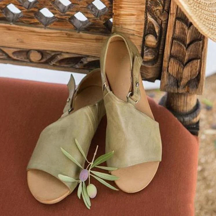 Papuci la modă pentru femei, potrivit pentru sezonul de vară, cu talpă joasă, model casual din imitatie piele