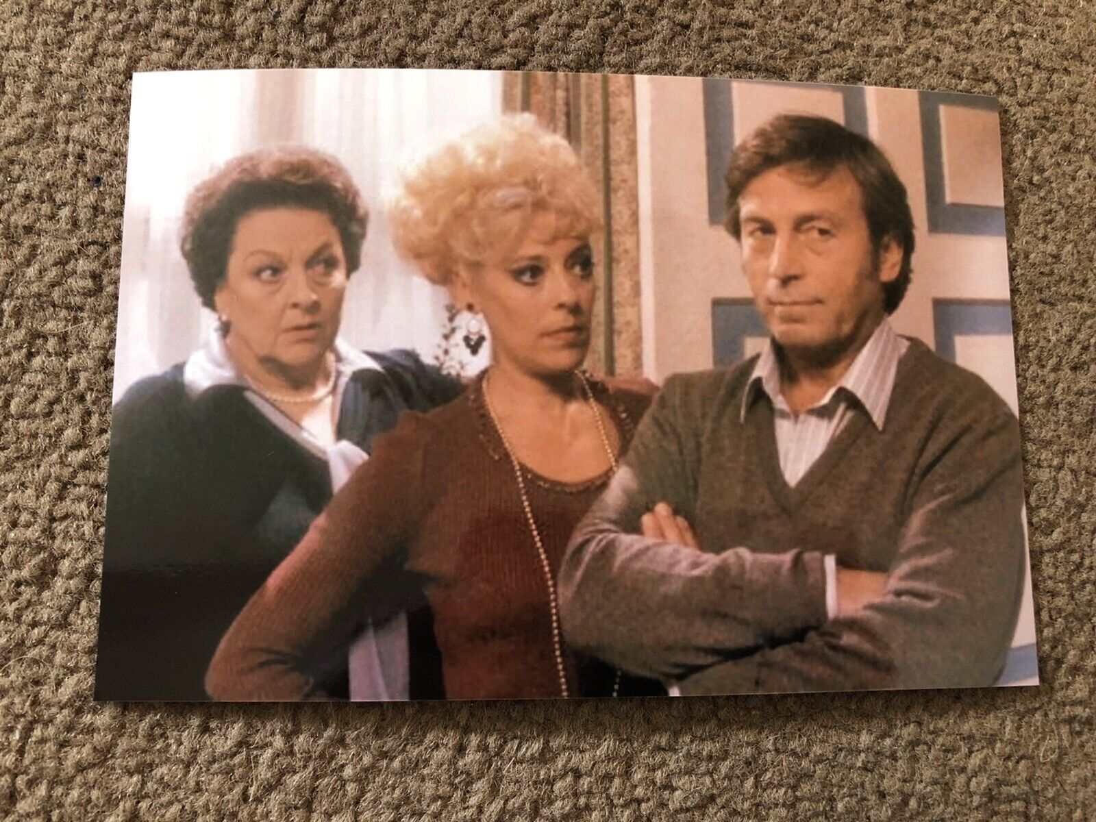 JULIE GOODYEAR & BETTY DRIVER (CORONATION STREET) UNSIGNED Photo Poster painting- 6x4”