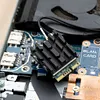 M.2 Solid Disk Drive Radiator M.2 NVME 2230 SSD Heatsink with Thermal Pads