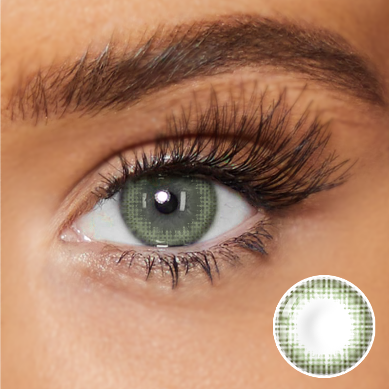 Mochi Green Contact Lenses For Daily Wear 14.2mm