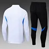 Joyfball 2025/2026 Manchester United Half-Pull Training Suit White Football Shirt 1:1 Thai Quality