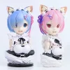 RE:ZERO 貓耳女僕雷姆蕾姆拉姆 半身像手辦胸像擺件