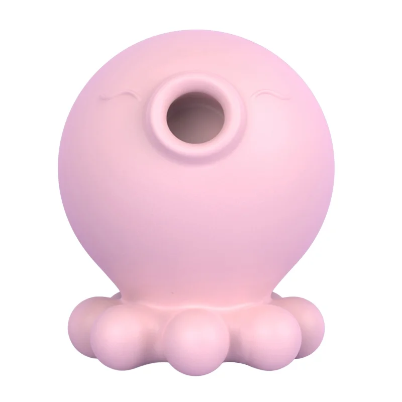 Sucking Octopus Vibrator Clitoris Stimulator - Rose Toy
