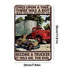 Truck - Vintage Metal Signs - 20*30cm/30*40cm