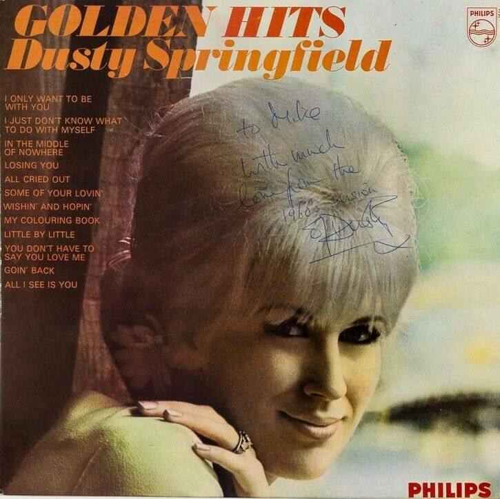 DUSTY SPRINGFIELD Signed 'Golden Hits' Photo Poster paintinggraph - Pop Singer - Preprint