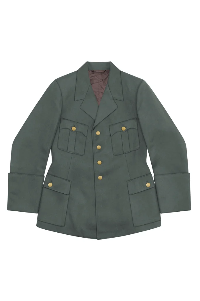   German Political Party Leader Fieldgrey Gabardine Service Dress Tunic German-Uniform
