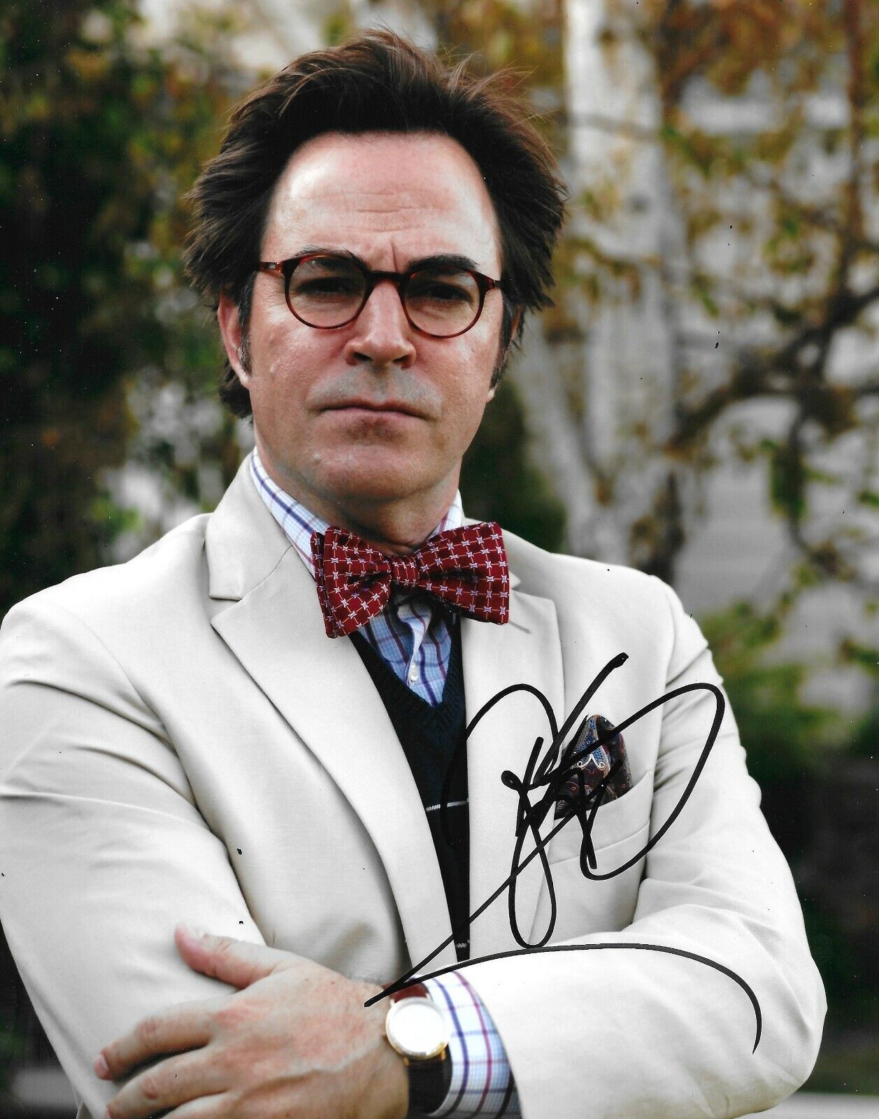 Roger Bart Signed Revenge 10x8 Photo Poster painting AFTAL