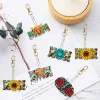 6pcs DIY Diamond Painting Keychain | MOM (Single Side)
