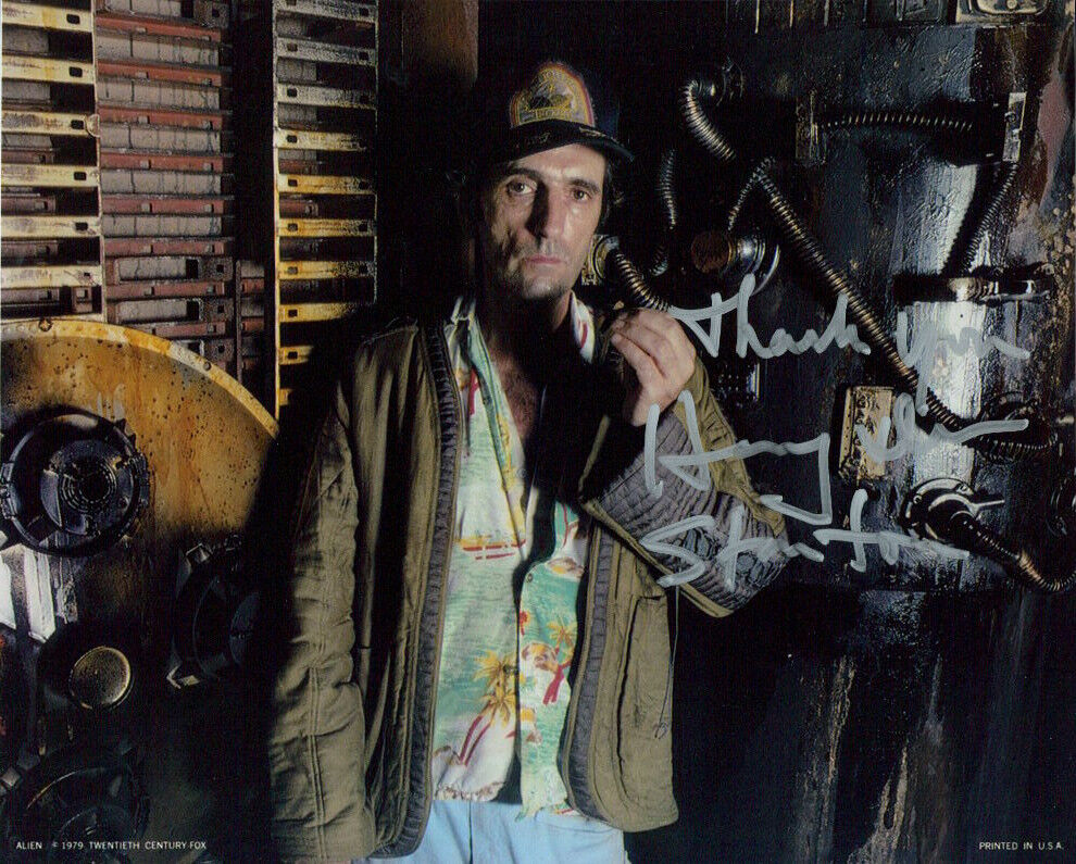 Harry Dean Stanton (Alien) signed authentic 8x10 Photo Poster painting COA