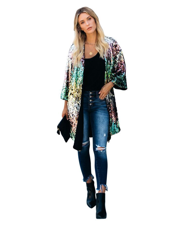 Sparkling Sequined Jacket