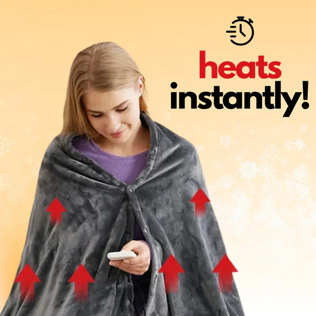 SnugMate™ - Heated Blanket Sweater