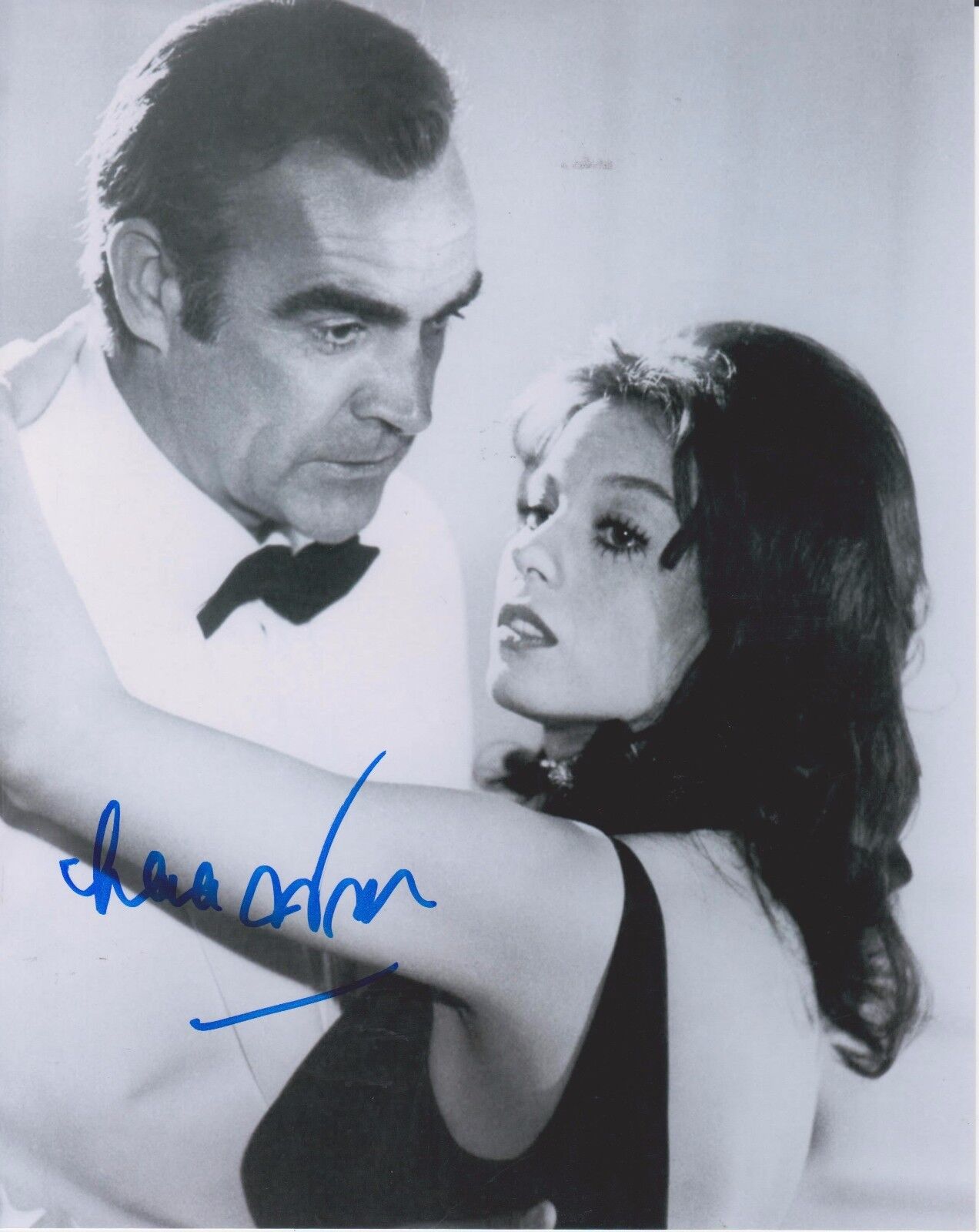 Lana Wood Diamonds Are Forever . Original Autographed 8X10 Photo Poster painting