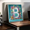 Butterfly Flower B 5D Partial Drill DIY Diamond Painting Kit 30*30cm