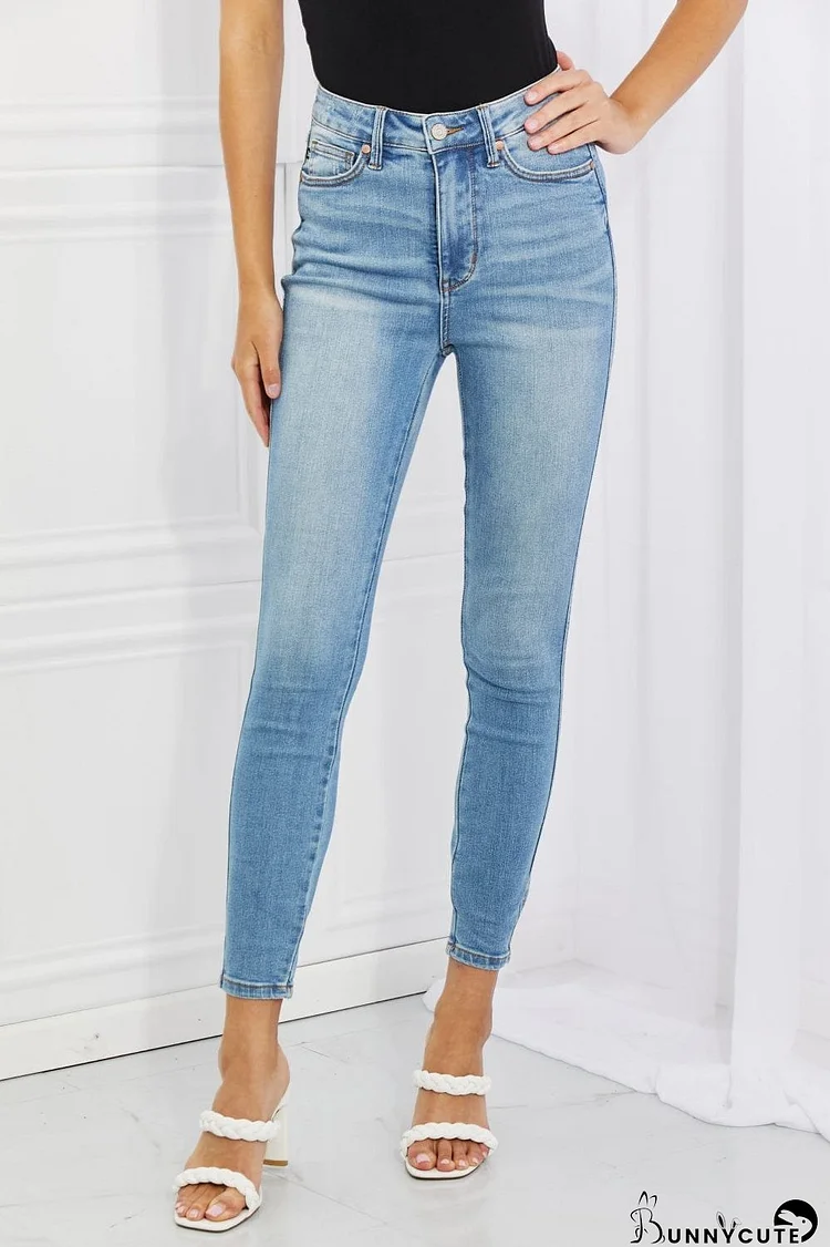 Judy Blue Nina Full Size High Waisted Skinny Jeans