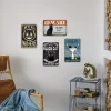 4pcs - Whimsy Black Cat- Vintage Metal Signs(8*12Inch/12*16Inch)