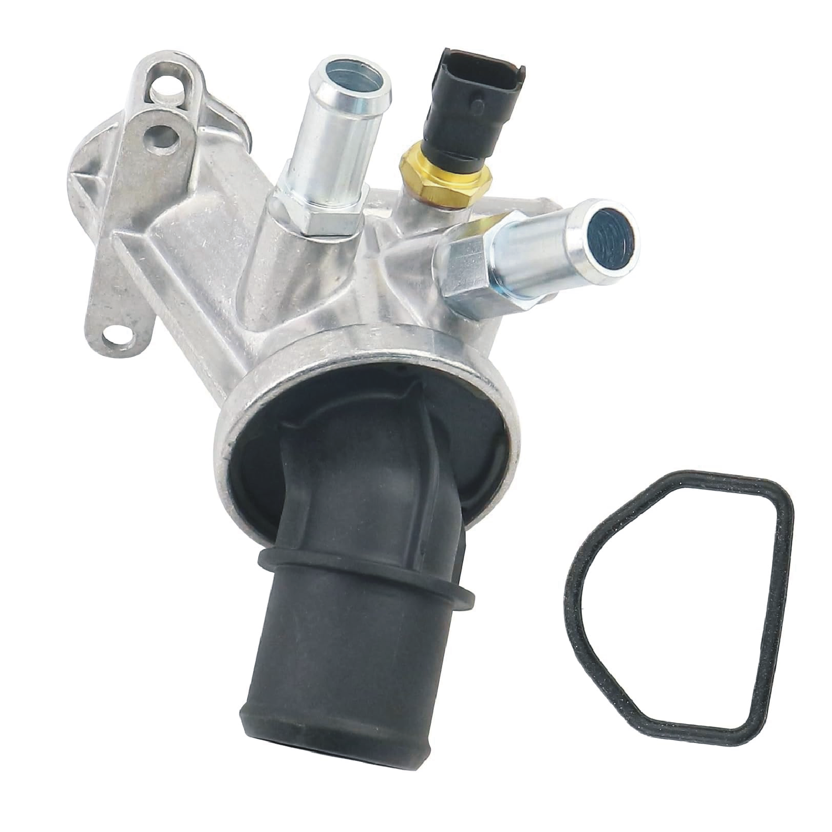 Thermostat Assembly Compatible with Jeep Wrangler Jeep Freedom Dodge Nitro City RV 2.8L Diesel Engine Replace # 68027612AA 68028074AA