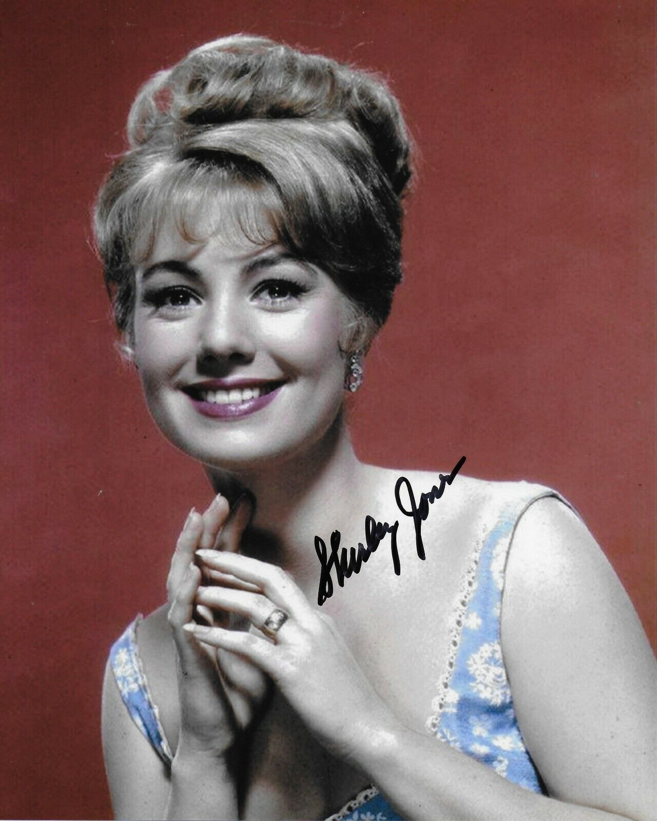 Shirley Jones Signed 8x10 Photo Poster painting - CAROUSEL / THE PARTRIDGE FAMILY / OKLAHOMA #20