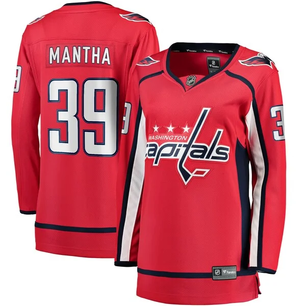 Anthony Mantha Washington Capitals Fanatics Branded Women's Home Breakaway Replica Jersey - Red