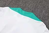 Joyfball 2024/2025 Portugal Half-Pull Training Suit White Football Shirt
