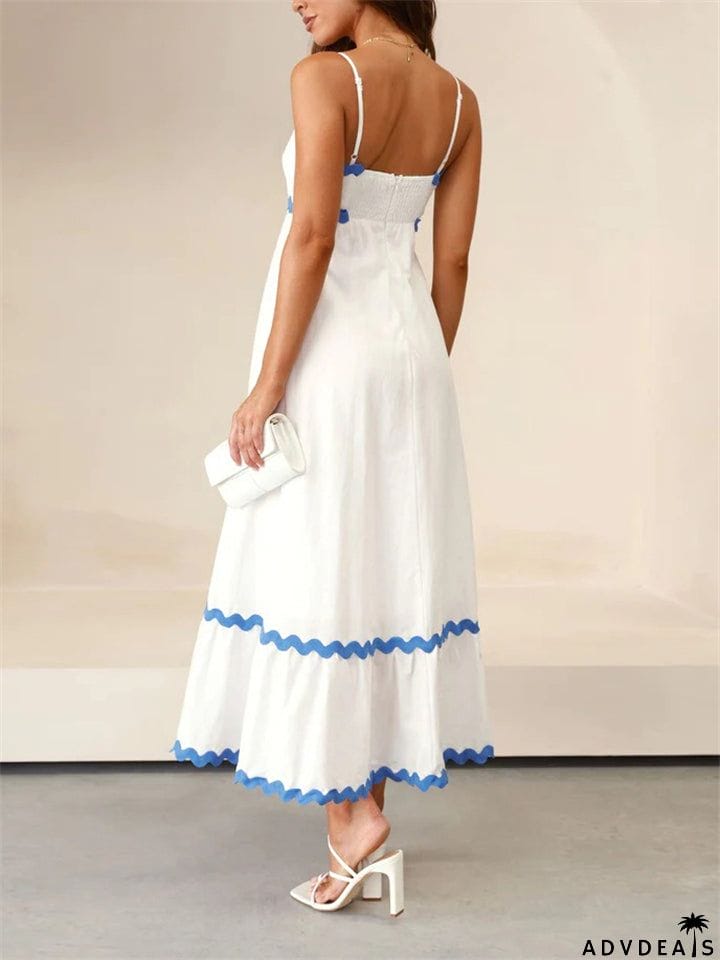 Ladies Summer New Trendy Beach Strappy Dresses