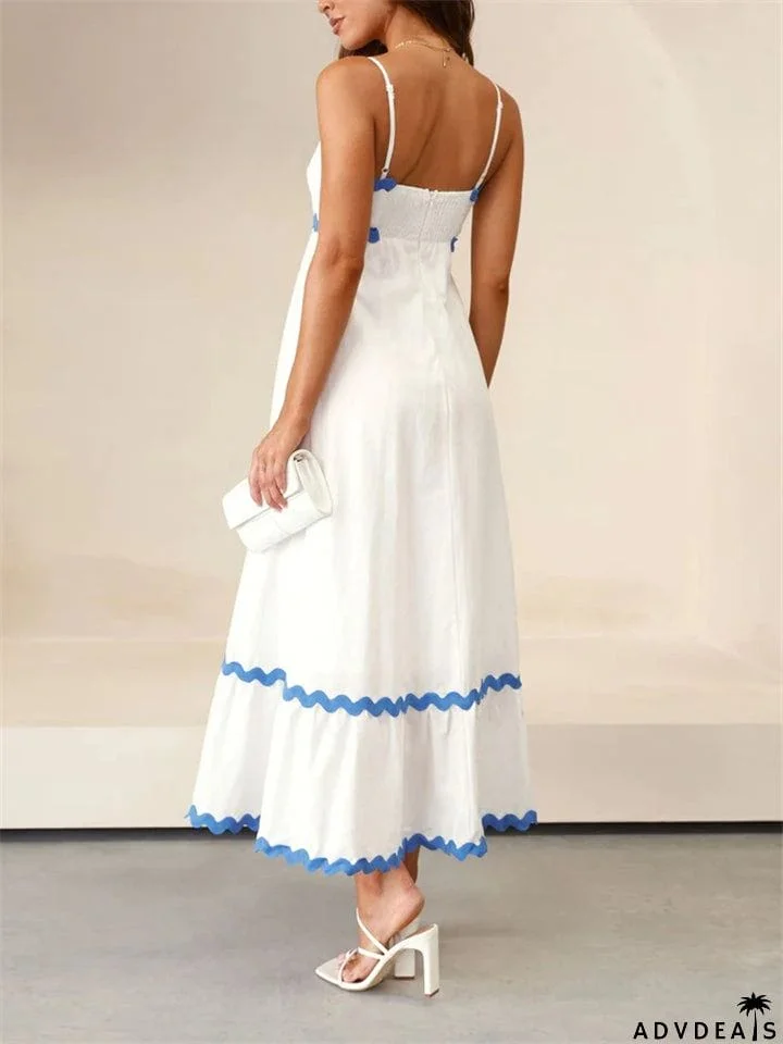 Ladies Summer New Trendy Beach Strappy Dresses