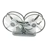 Screw in Ceiling Fan with Light with 3 Adjustable Color Modes Drone Inspired Led Ceiling Fan Light with Extension Rod & Remote Control for Bedroom Living Room Office