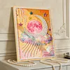DIY Pearl Painting Kits with Frame 30x40cm Pearl Gem Paintings Picture Arts Craft for Adults Beginners Gift Home Wall Decor