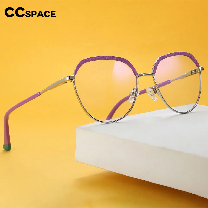 R56485 Luxury Metal Color Eyebrow Frame Reading Glasses+100+150+200 ...