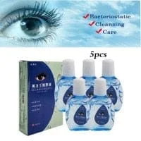 Khalesexx healthe 5PCS Cool Eye Drops Cleanning Eyes Relieves Discomfort...