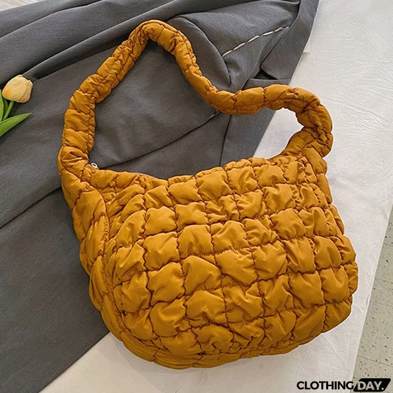 Casual Daily Solid Patchwork Zipper Bags