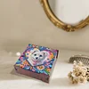 Diamond Painting Wooden Puppy 4 Slots Diamond Painting Storage Box for Adult Beginner