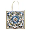DIY Diamond Painting Linen Tote Bag