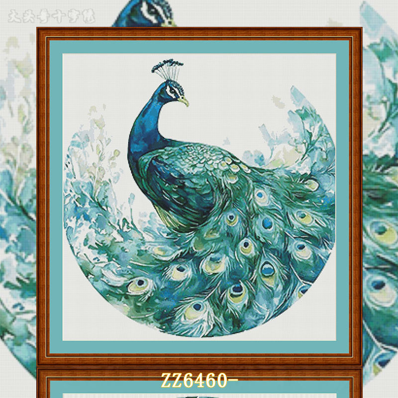 [ZZ6460-Bird Feather]  Painting Fairy Cross Stitch