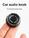 Center Console Audio Volume Knob Cover for Porsche Cayenne Panamera Macan 911Eas