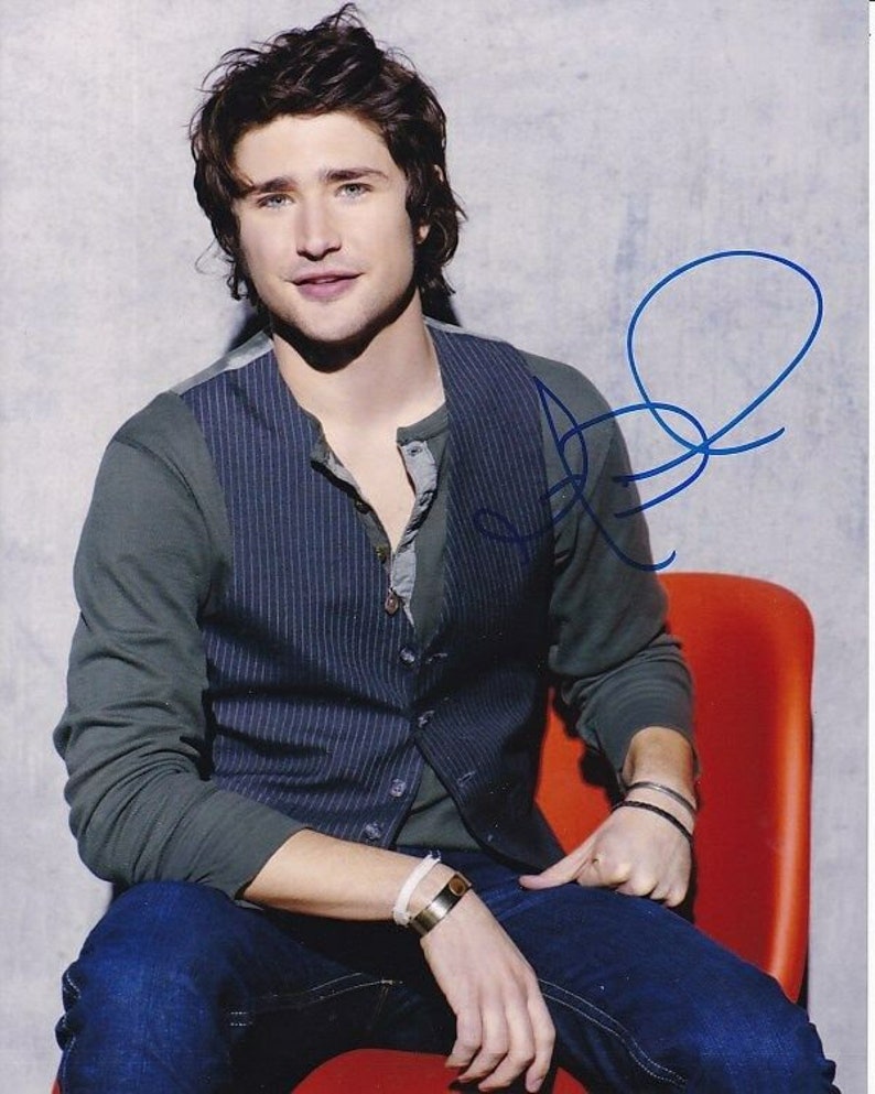 Matt dallas signed autographed Photo Poster painting