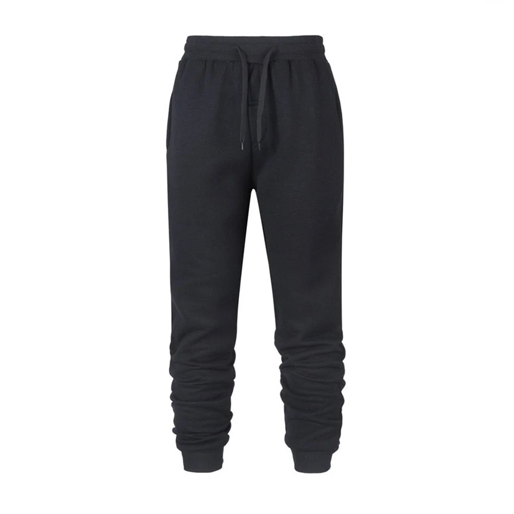 BOLUBAO Fashion Brand Men Solid Color Sweatpants Men's Simple Slim Wild Trousers Spring New Drawstring Casual Pants Male