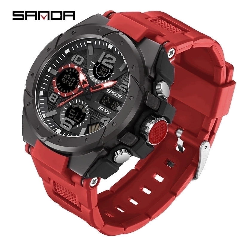 Modern Style Solid Color Electronic Men’s Watches