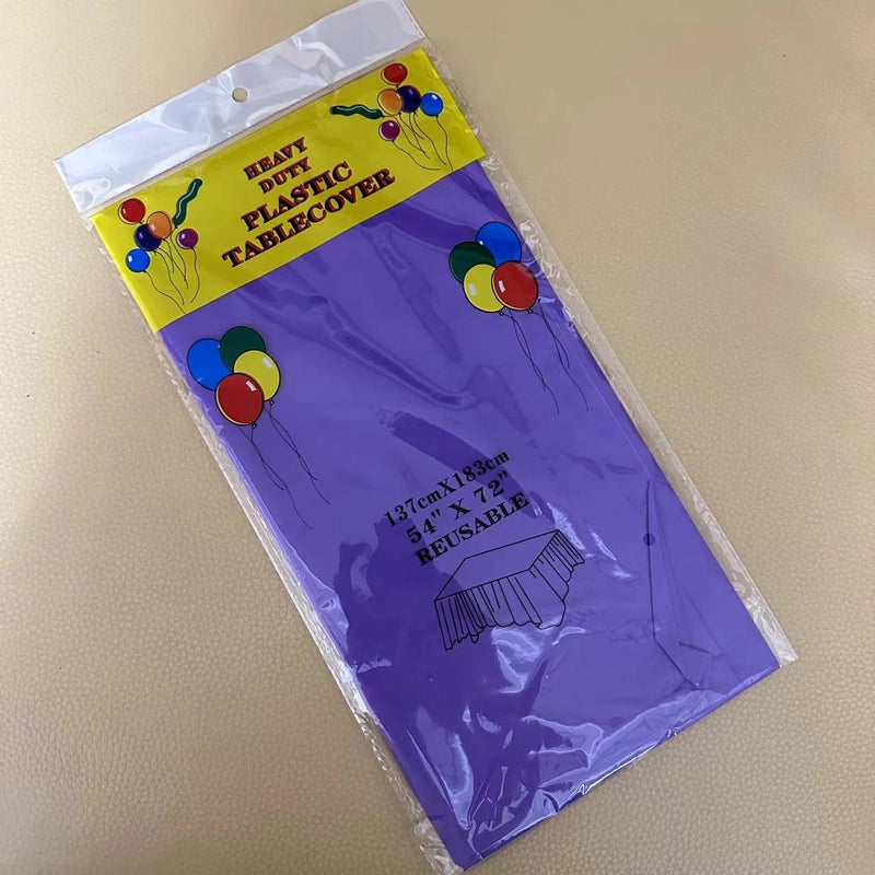 Modern Style Solid Color Cloth Party Street Tablecloth