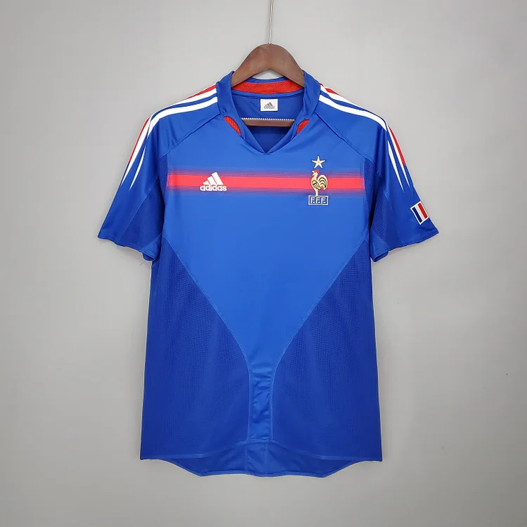 Maillot France Rétro Domicile 2004