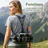 Men Women Cycling Backpack with Bottle Holders & Shoulder Straps Travel Backpack