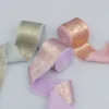 Gilding Plush 4cm x 5m Wedding Bouquet Gift Wrapping Ribbon