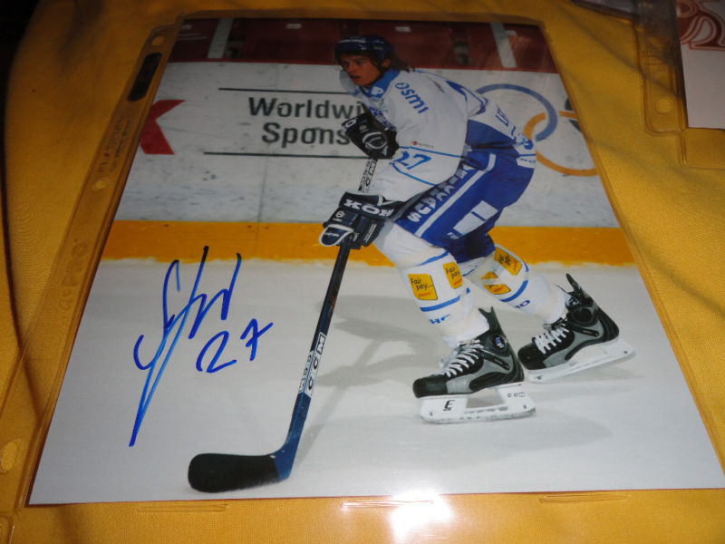 Team Finland Sami Lepisto Autographed Signed 8x10 Photo Poster painting COA